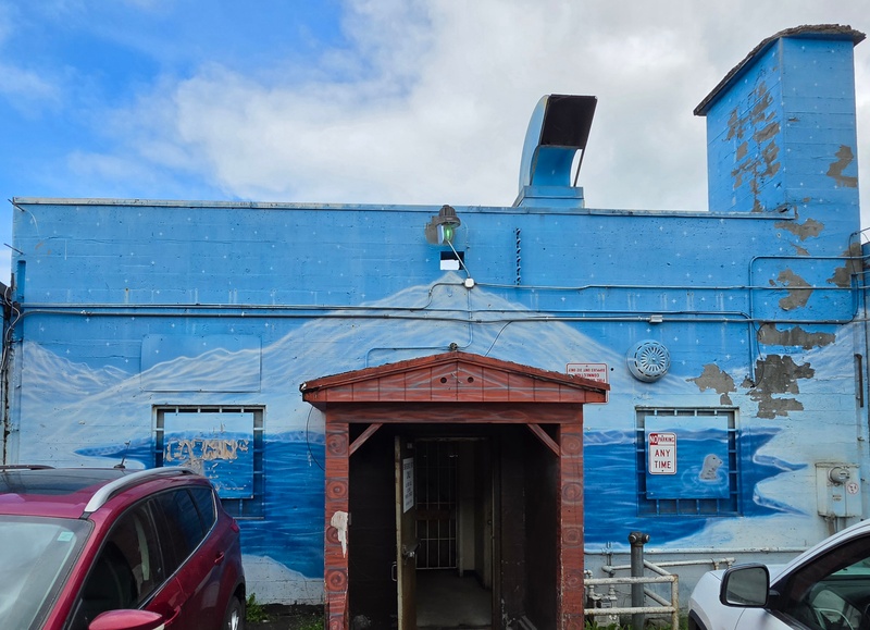 mural in Anchorage by artist unknown.
