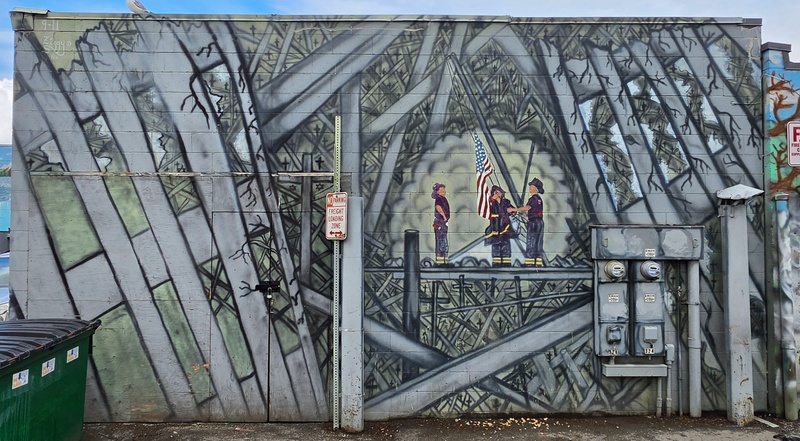 mural in Anchorage by artist unknown.