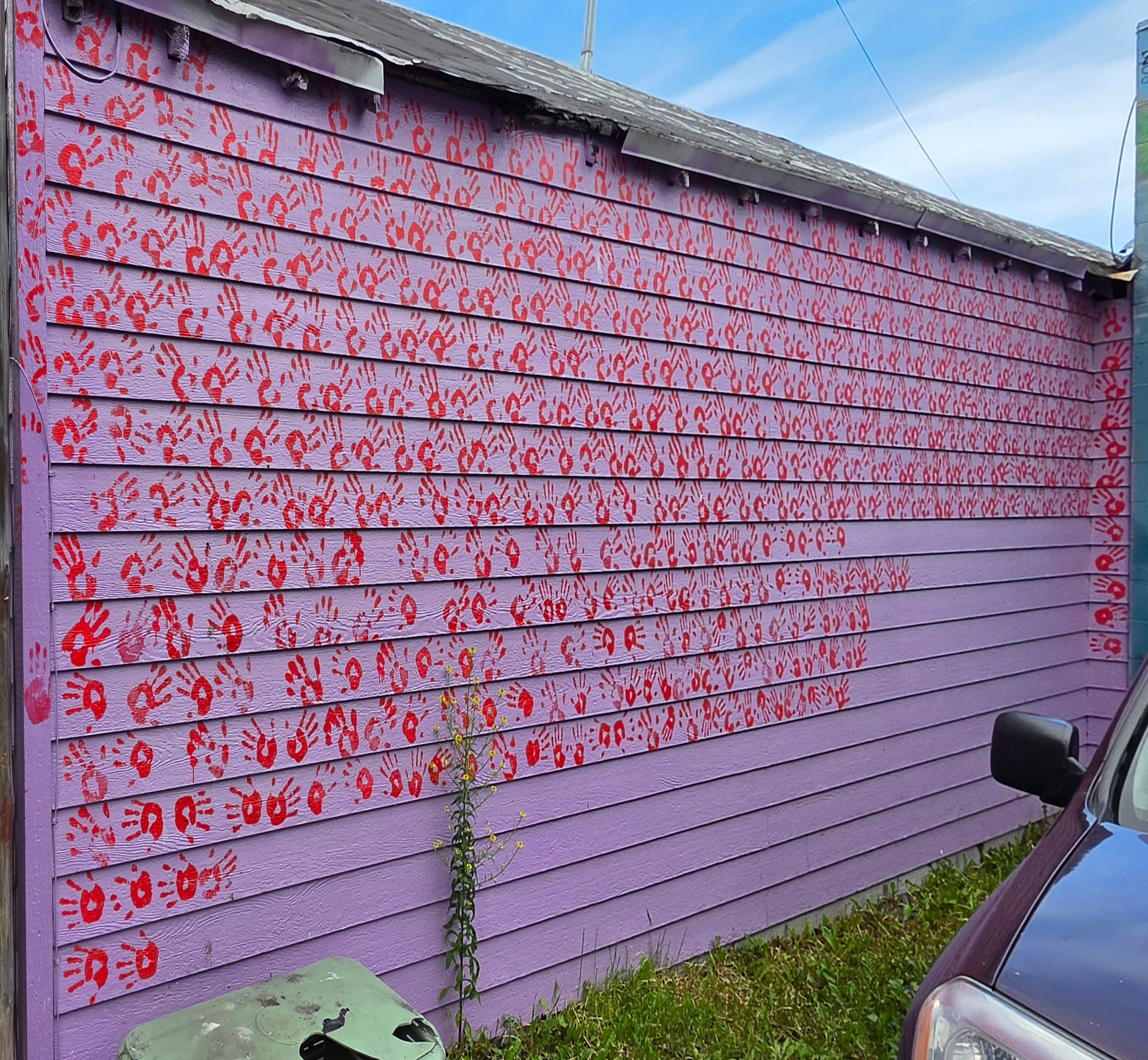 mural in Anchorage by artist unknown.