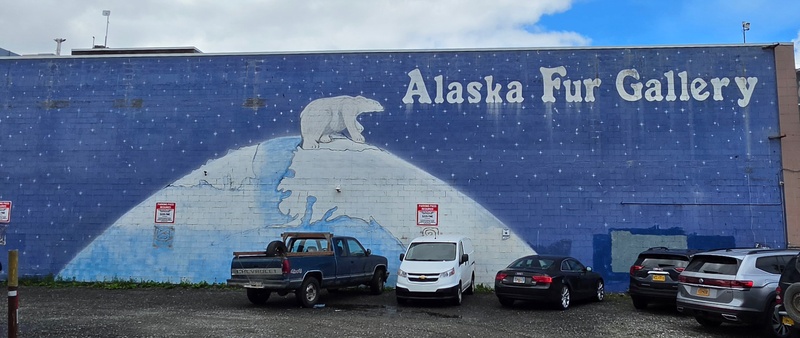 mural in Anchorage by artist unknown.