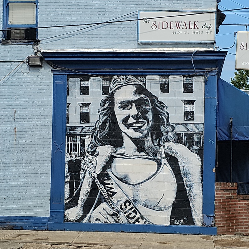mural in Richmond by artist unknown.