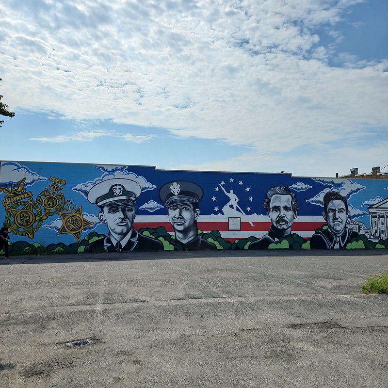 mural in Richmond by artist Hamilton Glass.