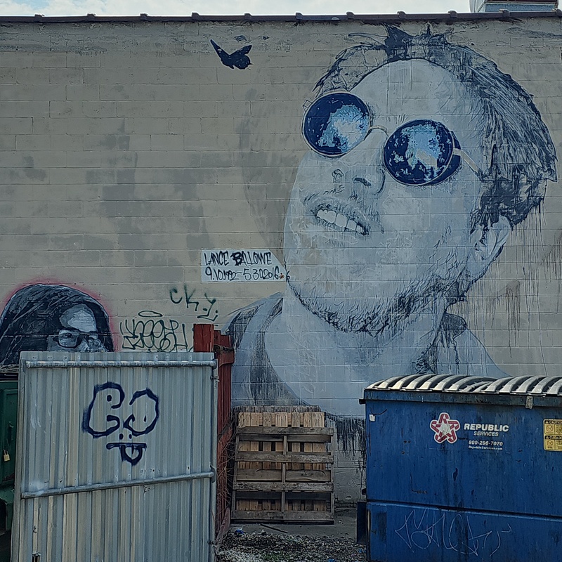 mural in Richmond by artist unknown.