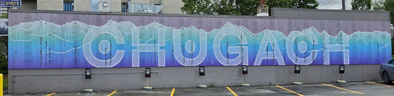 mural in Anchorage by artist unknown.