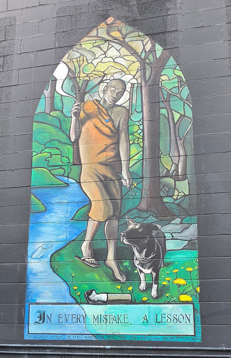 mural in Anchorage by artist unknown.