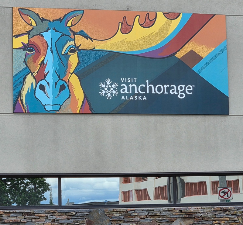 mural in Anchorage by artist unknown.