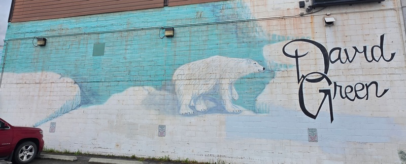 mural in Anchorage by artist unknown.