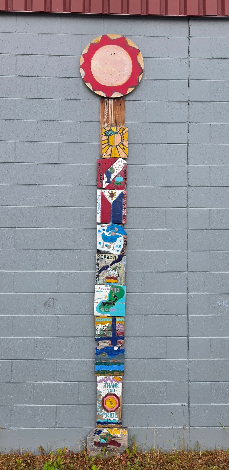 mural in Anchorage by artist unknown.