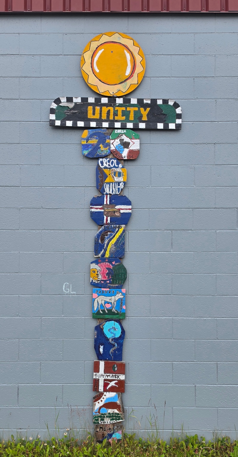 mural in Anchorage by artist unknown.