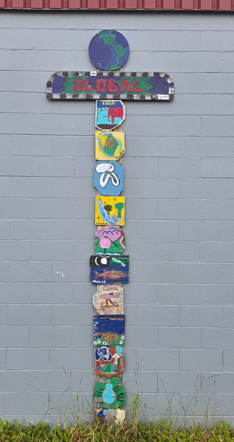mural in Anchorage by artist unknown.