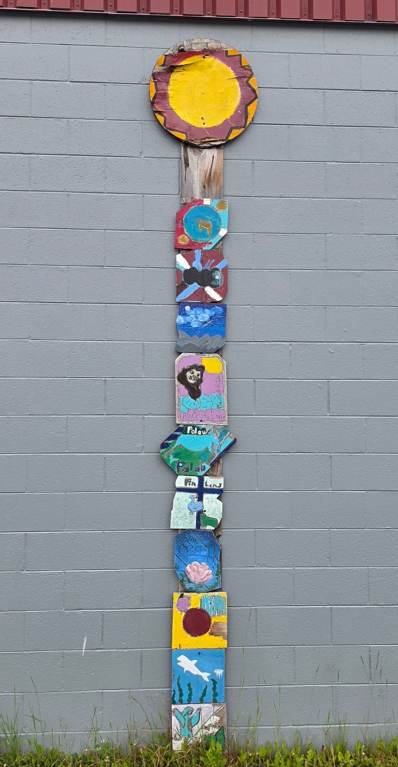 mural in Anchorage by artist unknown.