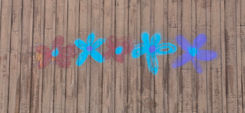 mural in Anchorage by artist unknown.