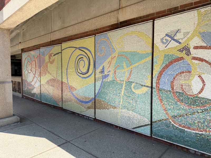 mural in Ann Arbor by artist unknown.