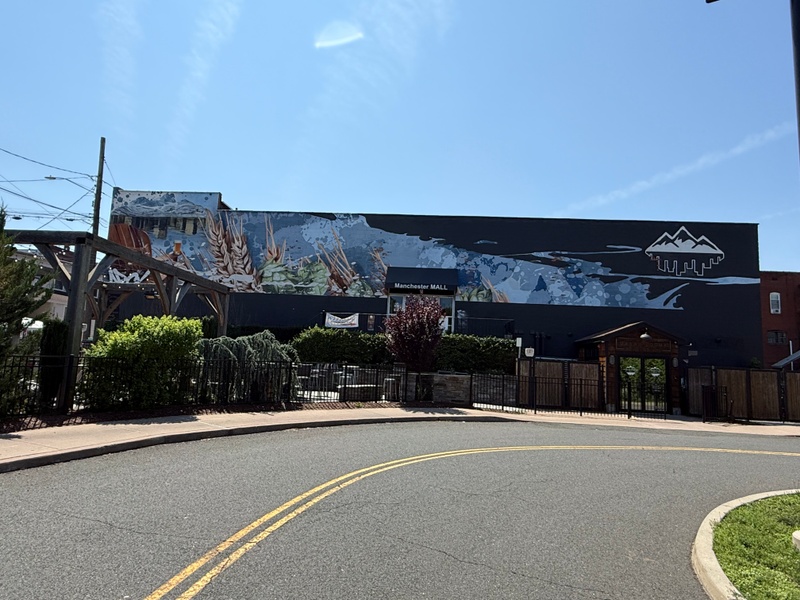 mural in Manchester by artist unknown.