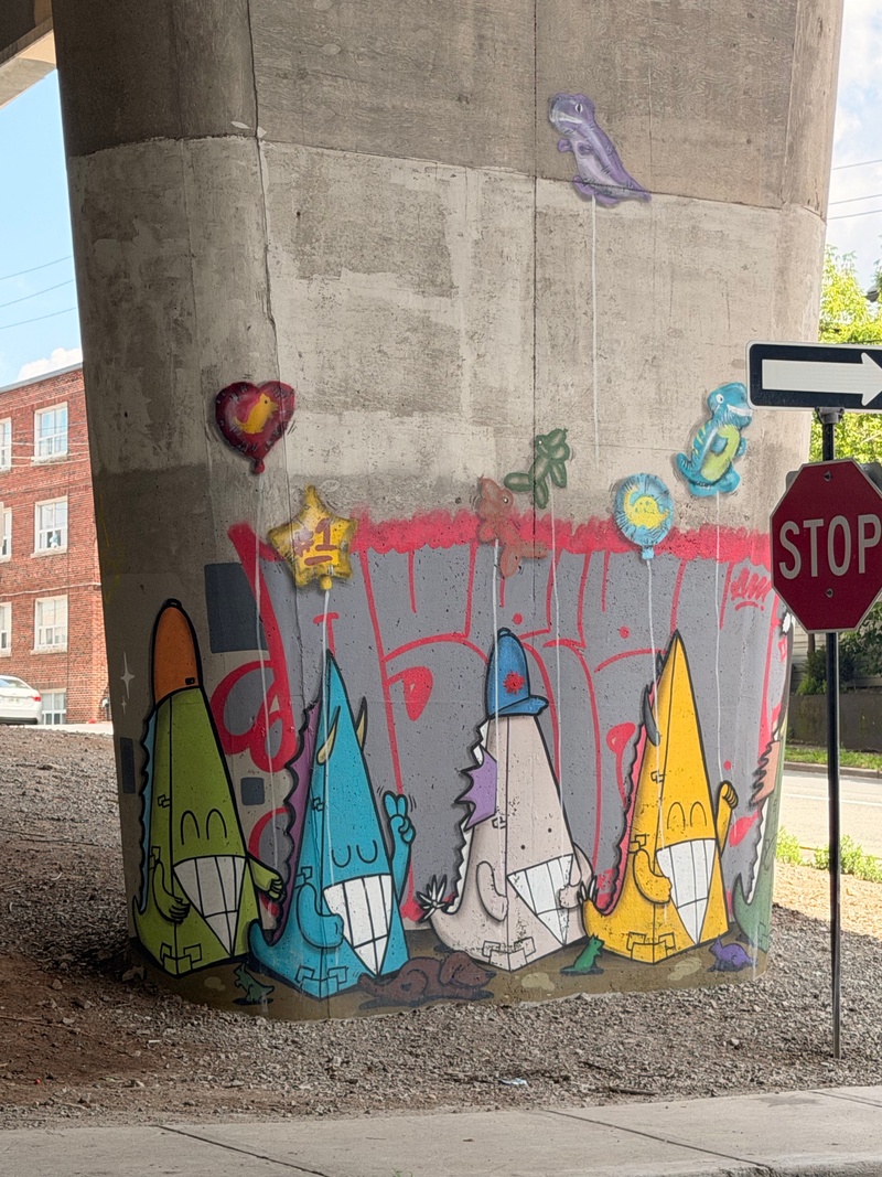 mural in Hamilton by artist unknown.