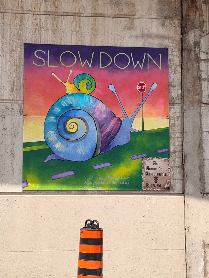 mural in Hamilton by artist unknown.