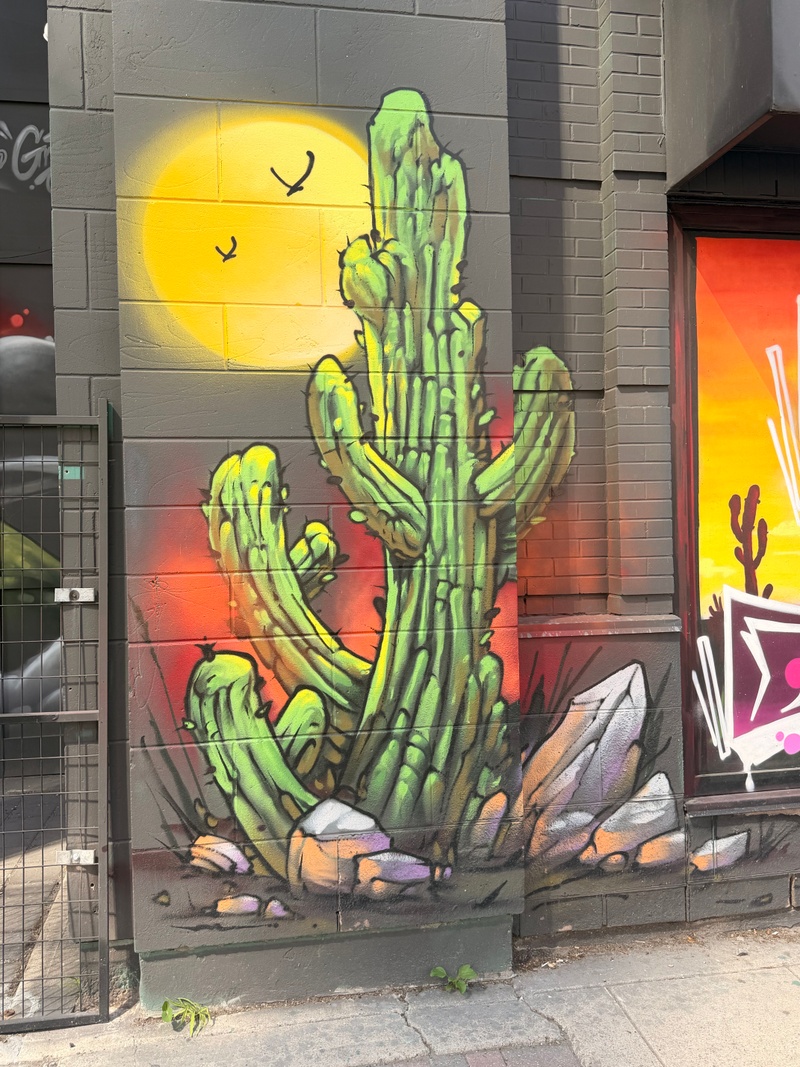 mural in Hamilton by artist unknown.
