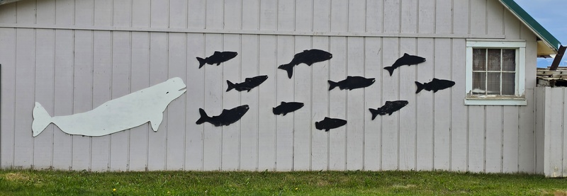 mural in Kenai by artist unknown.
