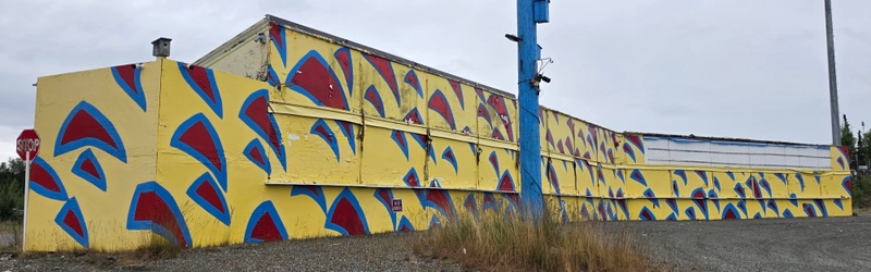 mural in Wasilla by artist unknown.