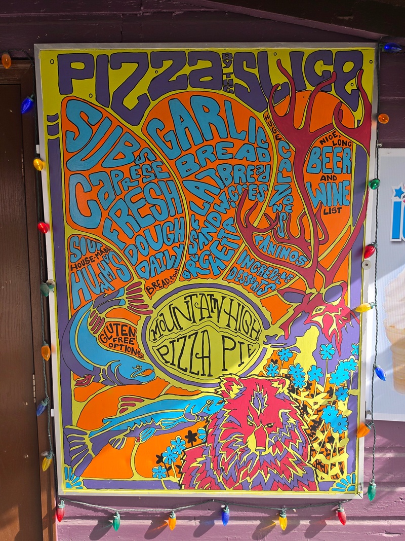 mural in Talkeetna by artist unknown.