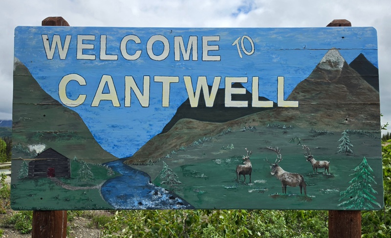 mural in Cantwell by artist unknown.