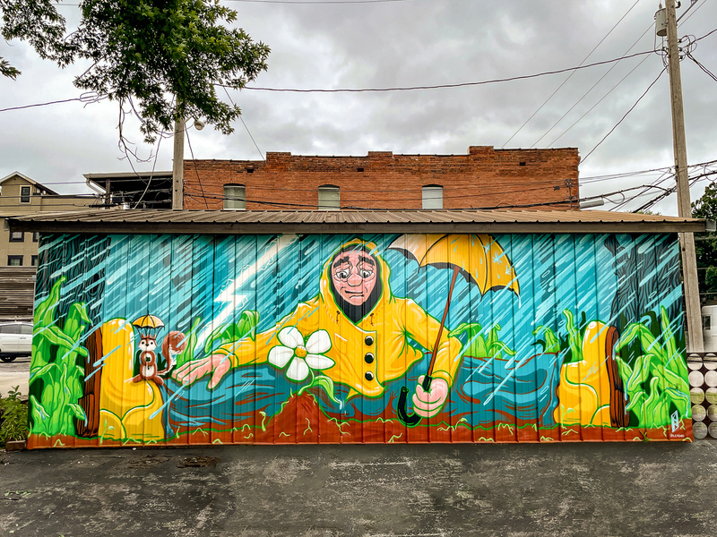 mural in Kansas City by artist Kobi Nolan.