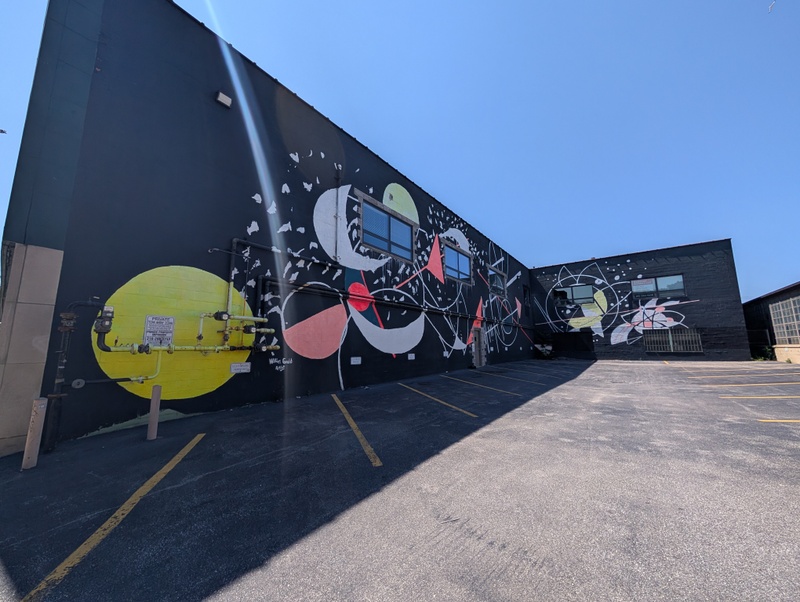 mural in Cleveland by artist unknown.