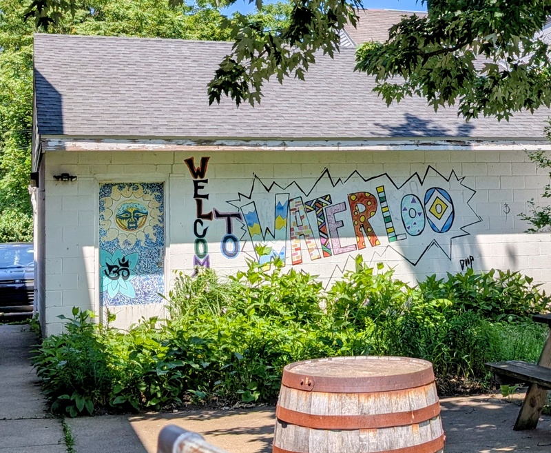 mural in Cleveland by artist unknown.