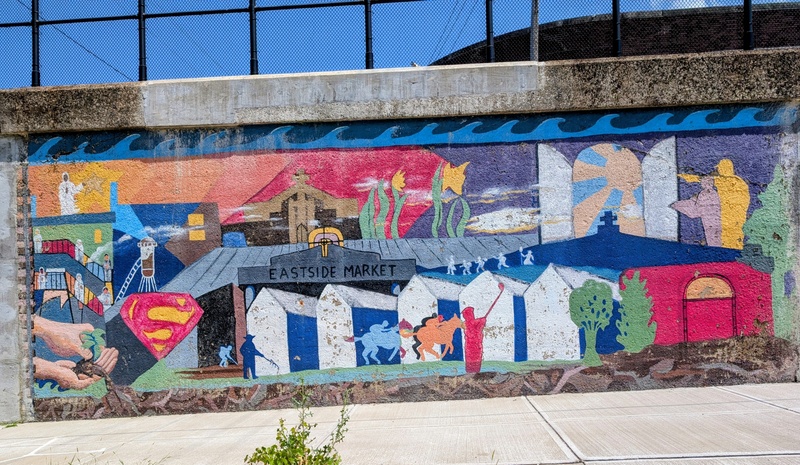 mural in Cleveland by artist unknown.