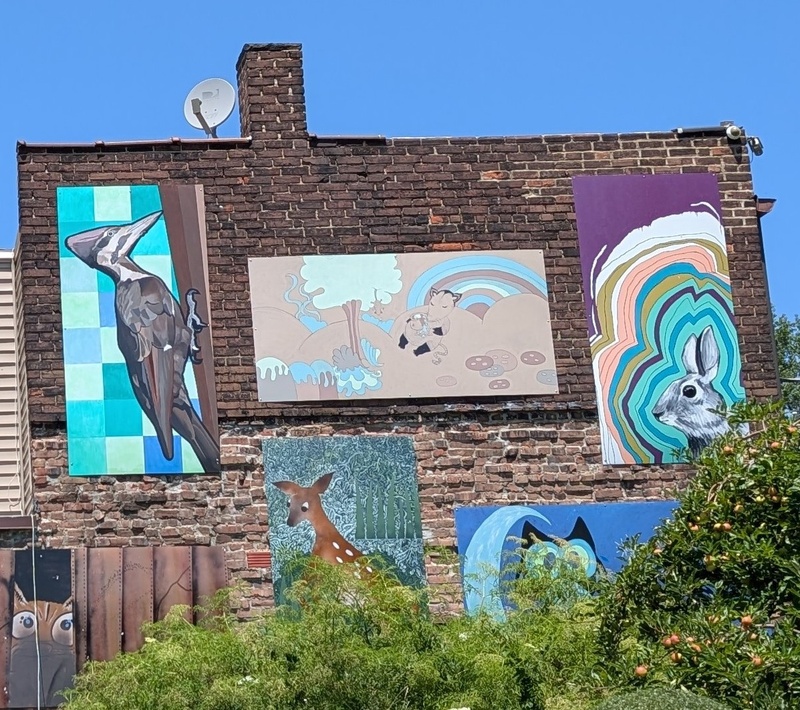 mural in Cleveland by artist unknown.