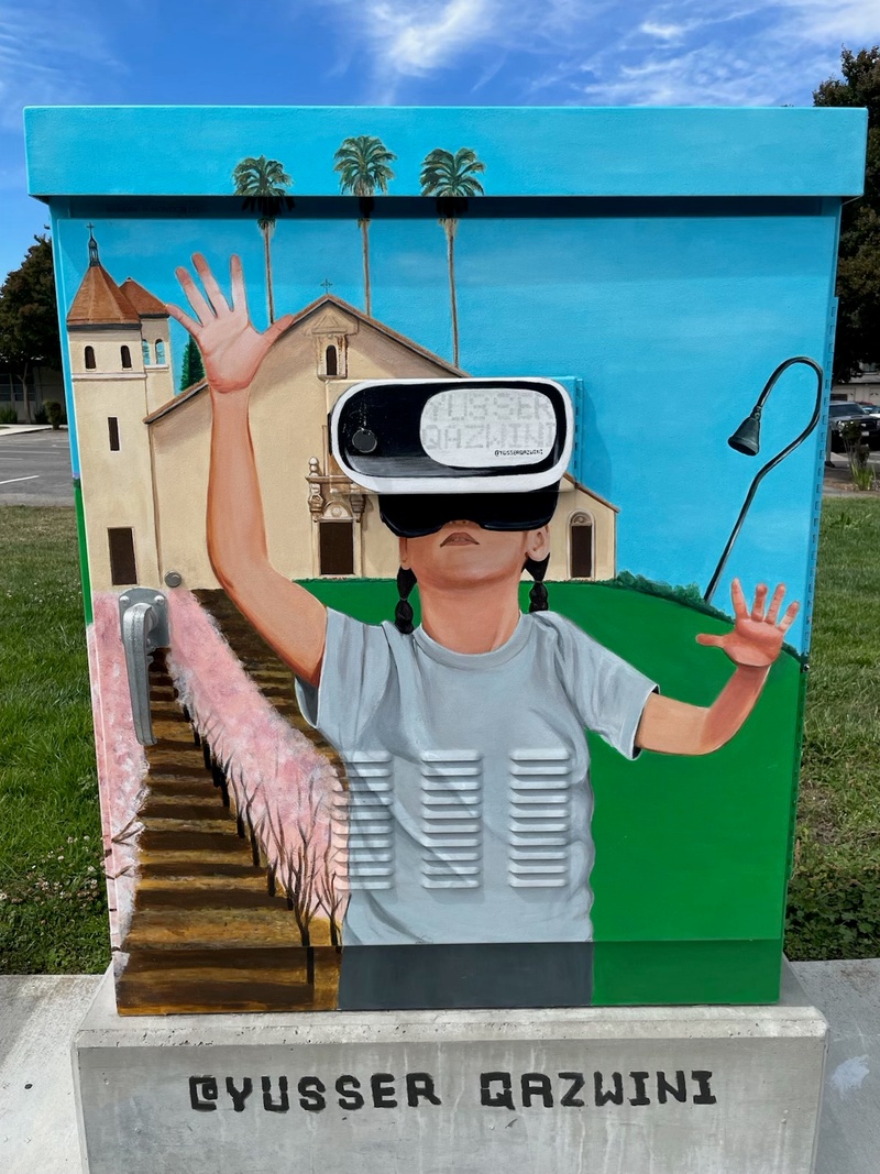 mural in Santa Clara by artist unknown.