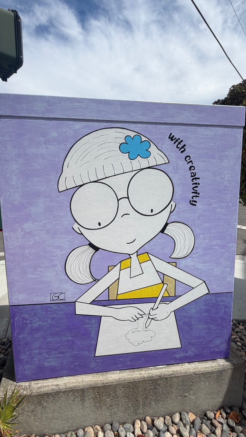 mural in Santa Clara by artist unknown.