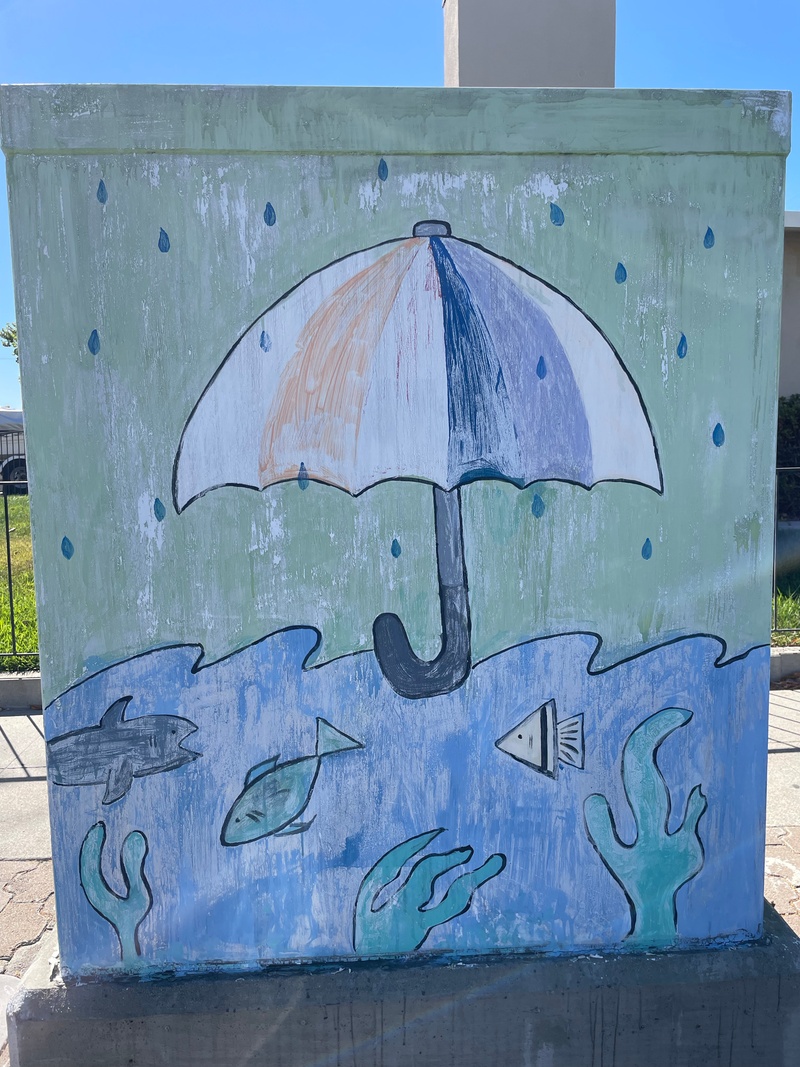 mural in Santa Clara by artist unknown.