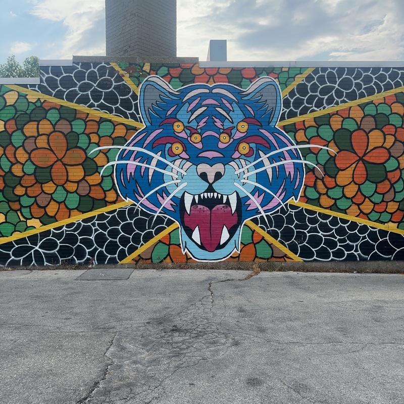 mural in Wauwatosa by artist Adam Hernandez.