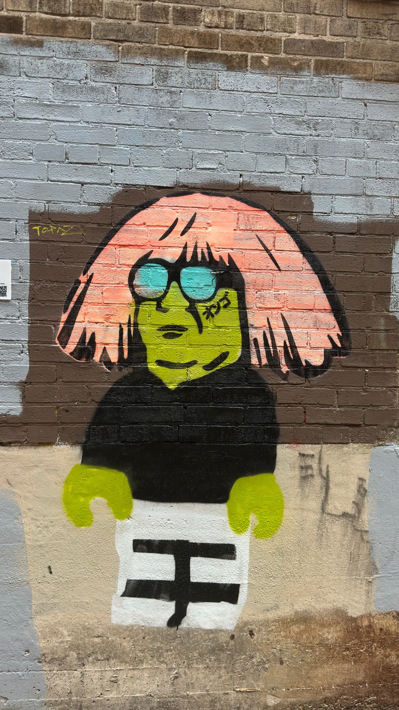 mural in Milwaukee by artist unknown.