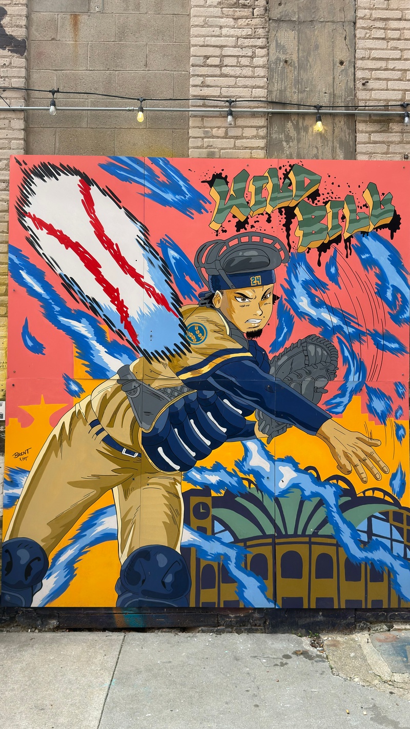 mural in Milwaukee by artist unknown.