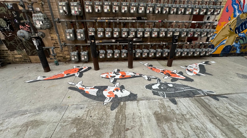 mural in Milwaukee by artist Jeremy Novy.
