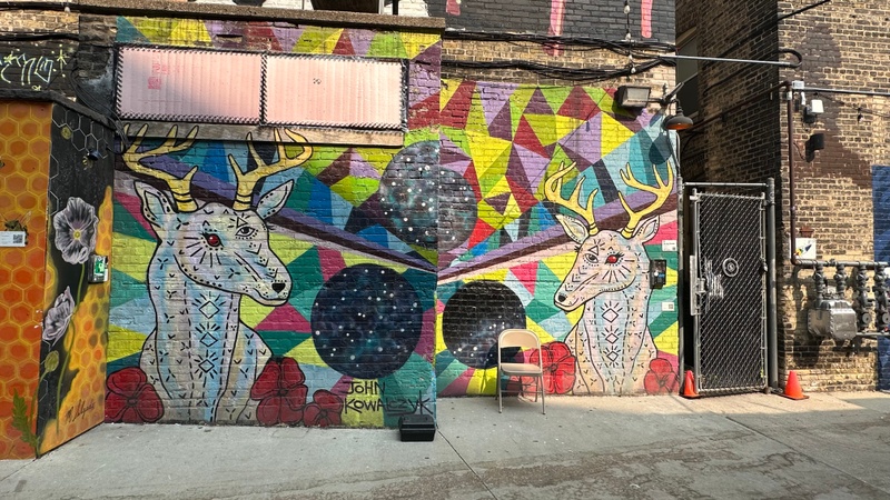 mural in Milwaukee by artist John Kowalczyk.