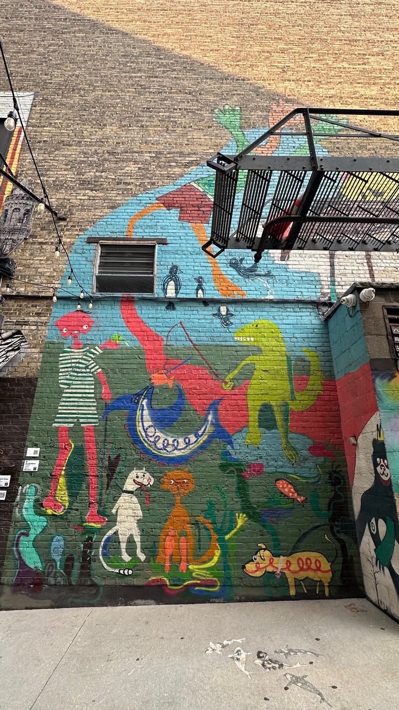 mural in Milwaukee by artist unknown.