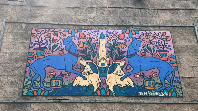 mural in Milwaukee by artist John Kowalczyk.
