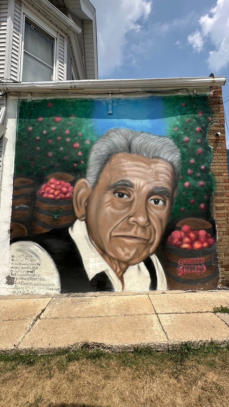 mural in Milwaukee by artist unknown.