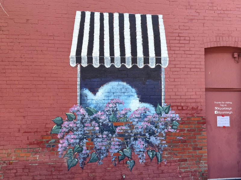 mural in Rochester by artist unknown.
