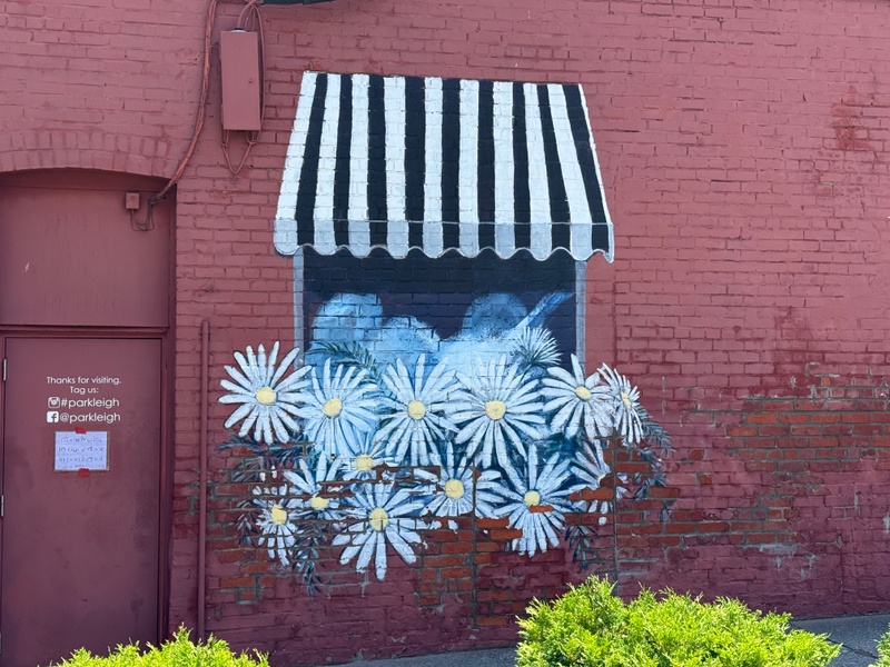 mural in Rochester by artist unknown.