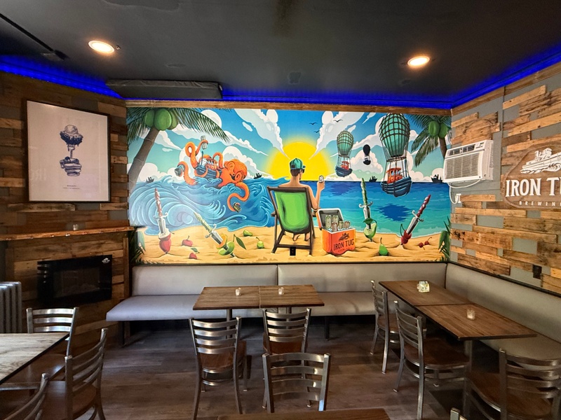mural in Rochester by artist unknown.