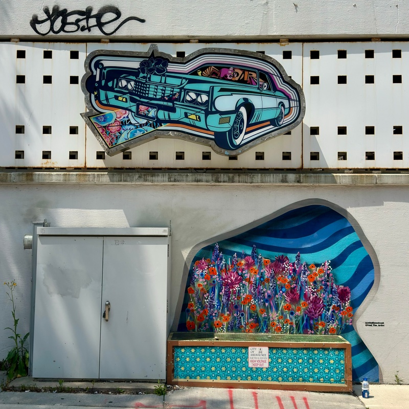 mural in Milwaukee by artist John Kowalczyk.