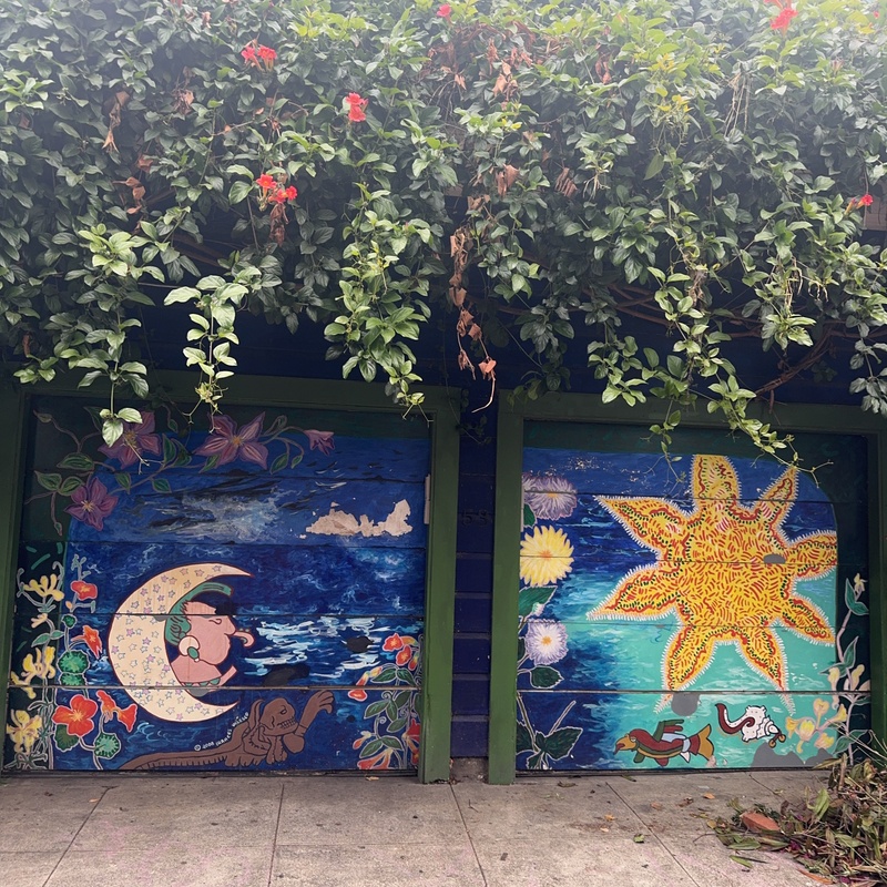 mural in San Francisco by artist unknown.