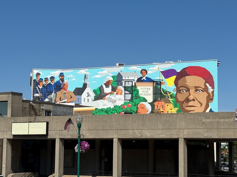 mural in Auburn by artist unknown.