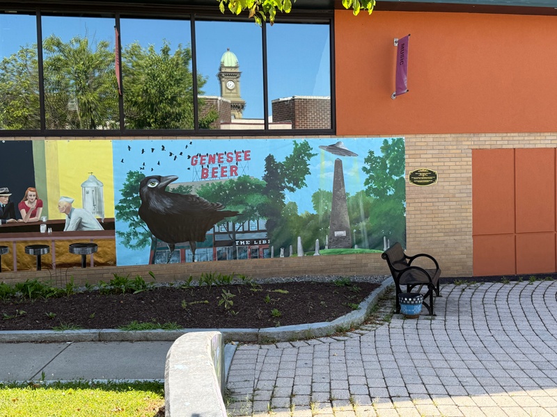 mural in Auburn by artist unknown.