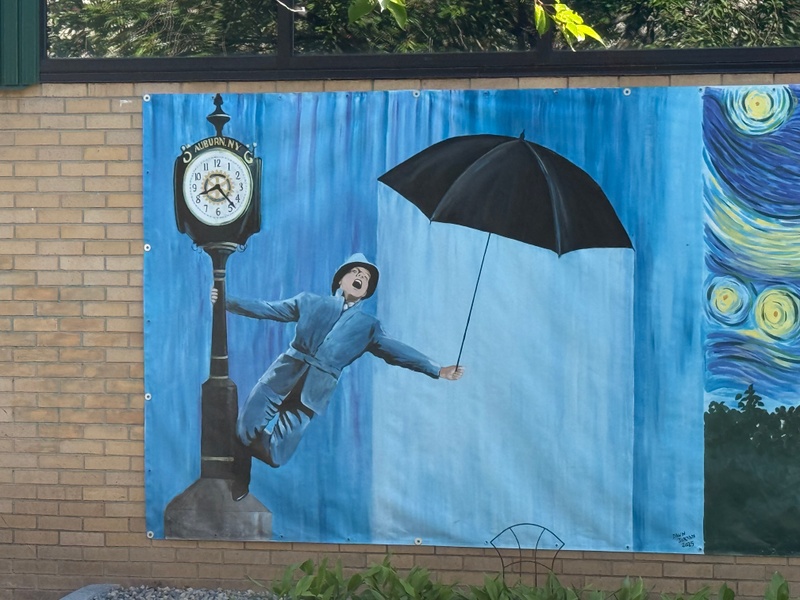 mural in Auburn by artist unknown.