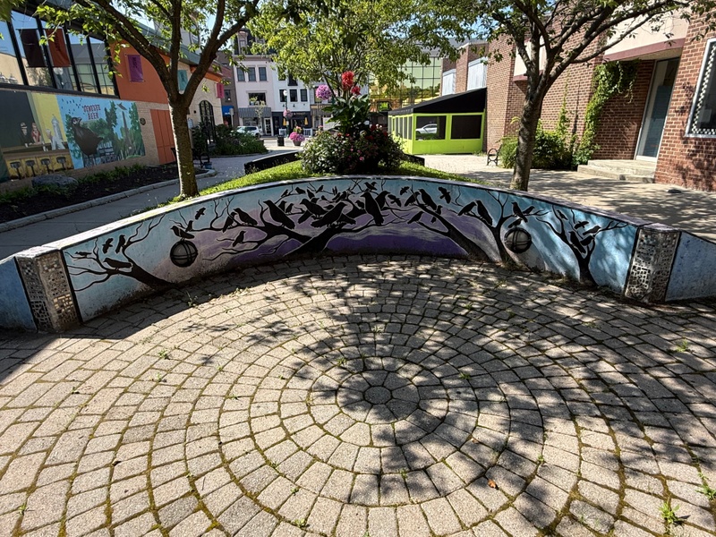 mural in Auburn by artist unknown.